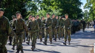 Kaartin jääkärirykmentin ohimarssi