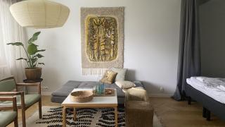 Living room of the apartment