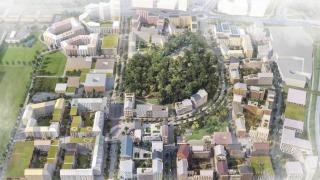 Havainnekuva Aviapoliksen lentokenttäkaupungista