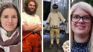 Kuvassa Digipoint-hankkeen työntekijät