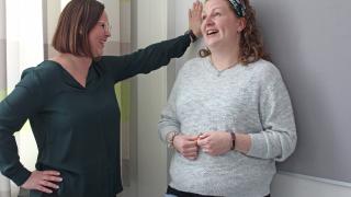 Emilia Lindqvist och Elin Eriksson-Haase
