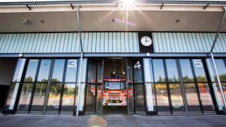 Havukosken paloasema kuvattuna edestäpäin.