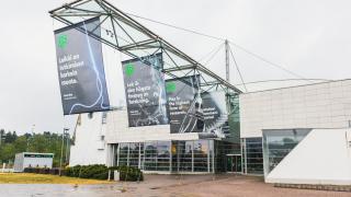 Heurekan sisäänkäynti.