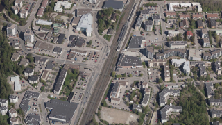 Ilmakuva Korson keskustasta