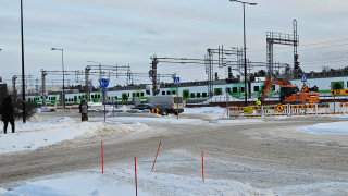 Uusi pohjoinen terminaali tulee käytöstä poistetun liityntäpysäköinnin kohdalle.