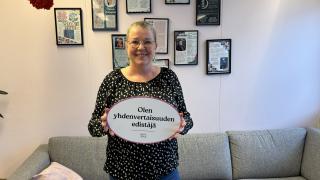 Nicehearts ry:n toiminnanjohtaja Johanna Sjöholm