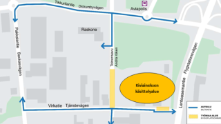 Sijainti kartalla