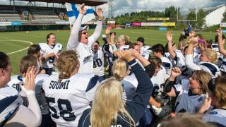 Amerikkalaisen jalkapallon naisten joukkue