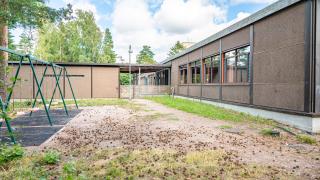 Mårtensdals skola skolgård.