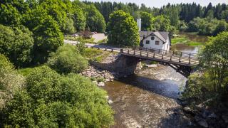 Vantaankosken silta ja Vanha viilatehdas