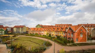 Kartanonkosken värikäs asuinalue