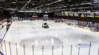 Tikkurilan jäähalli sisältä