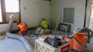 renovering för att förbättra inomhusluften