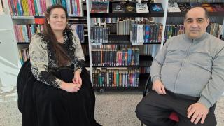 Astrid ja Markus Valerius kirjastossa