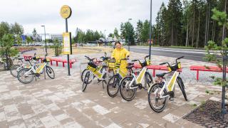 Vantaan kaupunkipyöriä.