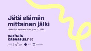 Pääkaupunkiseudun kuntien Jätä elämän mittainen jälki -kampanja