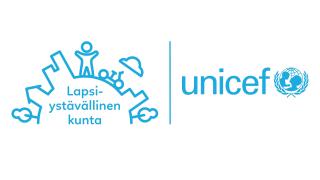 Lapsiystävällinen kunta ja Unicef logo