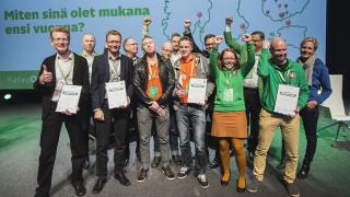 kasvuyritysten sparrausohjelman osallistujat.