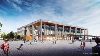 Kivistön palvelukeskus havainnekuva.