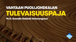 Vantaan puolijohdealan tulevaisuuspaja. 14.11. Scandic Helsinki Aviacongress.