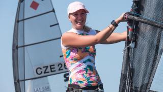 purjelautailija Aleksandra Blinnikka.