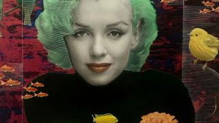 taidekuva Marilyn Monroe Delascon teoksesta.