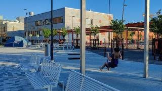 Leiikki- ja oleskelupuisto.