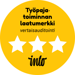 Kuva kolmen tähden laatumerkistä.
