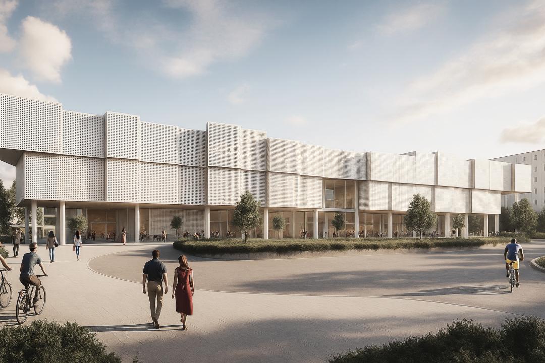 The Oivallustentalo, part of the Myyrmäki Urban Culture Center.