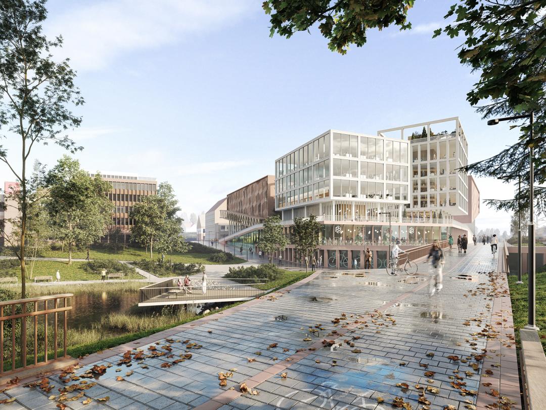 Havainnekuva ehdotuksesta "Parklife"