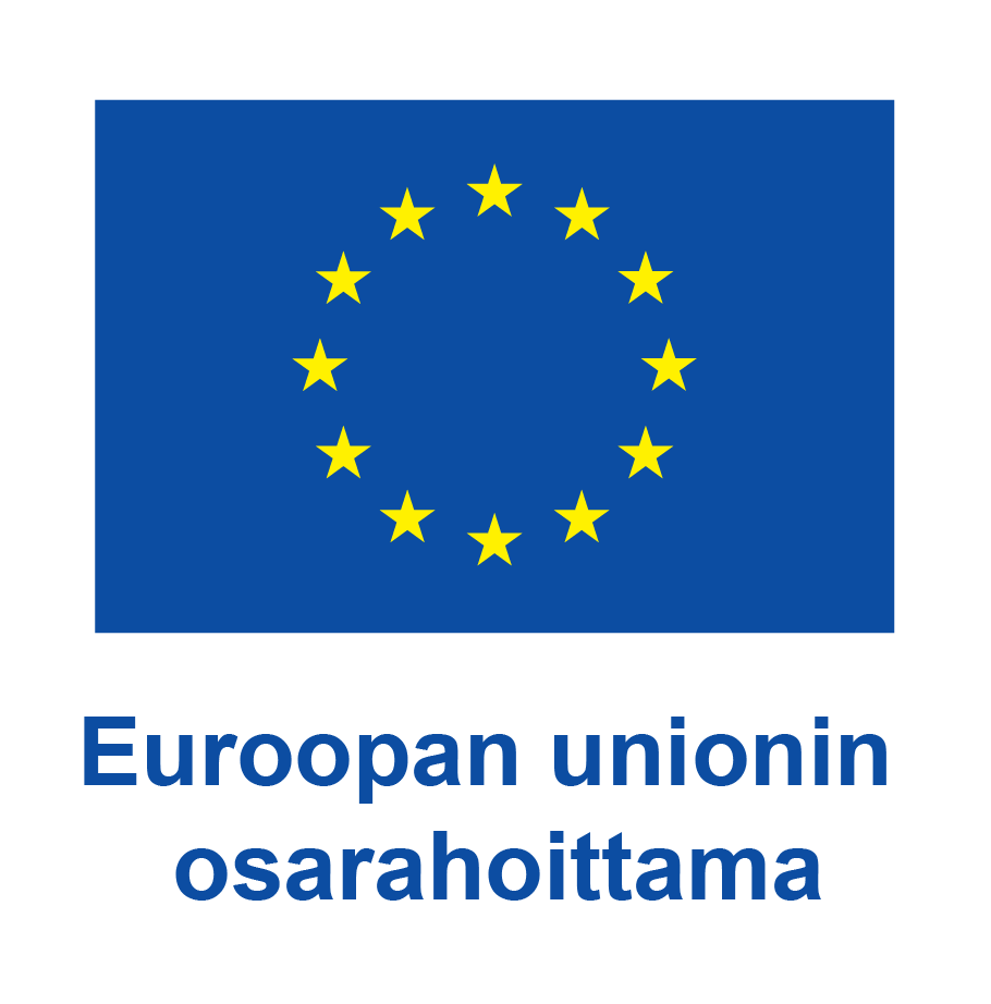 Euroopan unionin osarahoittama -logo.