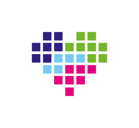 Wellbeing services county of Vantaa and Kerava logo.