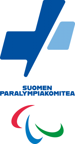 Suomen Paralympiakomitea ry:n logo.